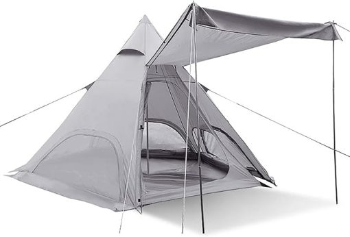 Family Camping Tent Quick Setup Waterproof Oxford Cloth Outdoor Tent