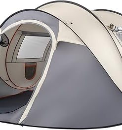 4 Person Pop Up Camping Tent Easy Setup for Outdoor Activities