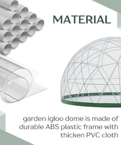 12 Ft Geodesic Dome Tent for Camping and Outdoor Sheltering 2