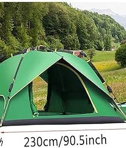 Beach Tent Sun Shelter for 3-4 People Waterproof Camping Easy Setup 2