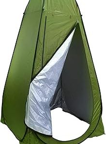 Green Pop Up Privacy Tent for Camping Beach Hiking and Travel