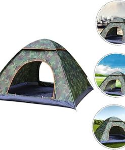 Large Family Tent Automatic Open Close Rainproof Ventilated Mesh 2