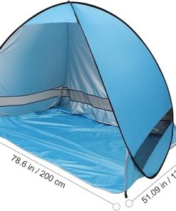 SUPVOX Waterproof Beach Tent Automatic Quick Open for 1-2 People 2