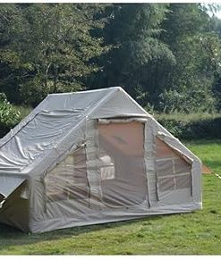 Inflatable Glamping Tent for 4-6 People | 4-Season Waterproof Air Tent 2