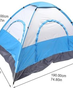 Portable Beach Tent Sunshade Easy Setup Great for Outdoor Activities 2