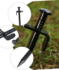 Reusable Steel Camping Stakes for Tents Awnings and Outdoor Use 2