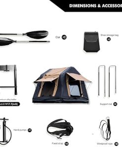 SVRCK Quick Setup Inflatable Roof Tent for Elevated Camping Gear 2