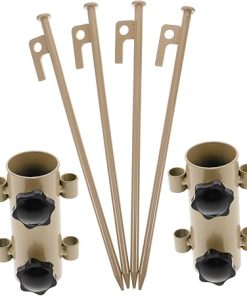 GALPADA 6-Pack Heavy Duty Canopy Pole Fixer for Beach Tents