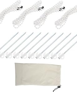 Totority Camping Tent Ropes Kit 3.5m Windproof Reflective Strong