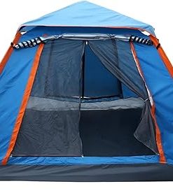 Inflatable Camping Tent Instant Setup Collapsible Family Cabin Tent