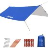 Yakima 80 Square Feet Vehicle Roof Mounted Awning Travel Tent Black 4