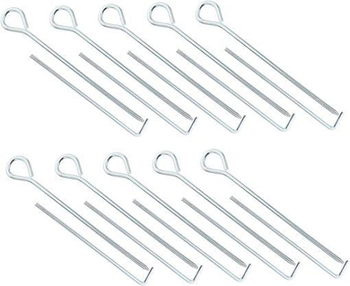 SUPVOX 20 Pack Tent Fixing Nails for Easy Camping Rug Stakes