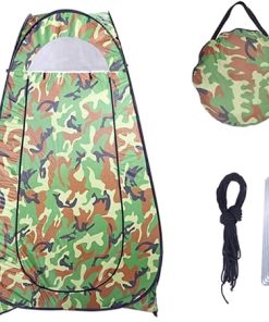 Portable Pop Up Shower Tent for Camping and Outdoor Privacy Use