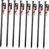 VANZACK Heavy Duty 30 Pack Camping Tent Stakes for Beach and Lawn 4
