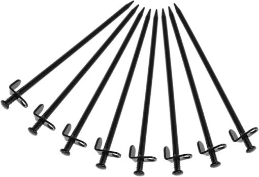 Heavy Duty 10 Inch Steel Floor Nails Tent Anchors for Camping Yard