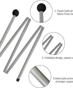 Replacement Poles for Beach Canopy Tent Extra Stability Support 2