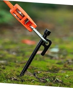 KICHOUSE 10Pcs Tent Stakes Durable Ground Anchors for Camping 2