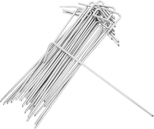 YARNOW 30 Pack Heavy Duty Tent Stakes for Camping and Beach Use