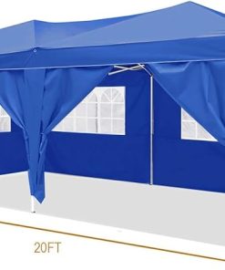 Portable 10×20 Canopy Tent with Sidewalls for Events and Camping 2
