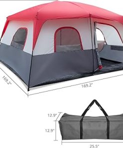 14 Person Waterproof Camping Tent with Carry Bag for Family Use 2