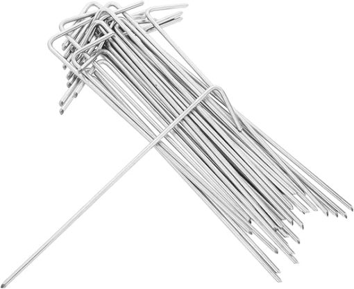VICASKY 30pcs Heavy Duty Tent Stakes Iron Pegs for Camping and Garden