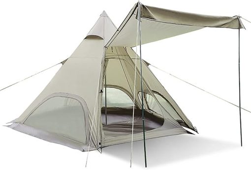 Waterproof Oxford Cloth Family Camping Tent for Outdoor Activities