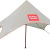 Waterproof Camping Tarp 10X13FT with Poles for Hiking and Travel 4