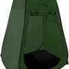 RecPro Portable Privacy Tent for Camping and Beach with Carry Bag