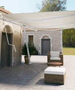 Durable Iron Post Set with 360-Degree Base for Outdoor Awning Shade