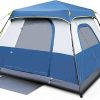 CORE 9 Person Large Multi Room Camping Tent with Storage Pockets 4