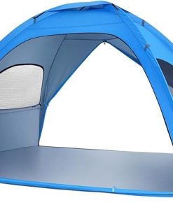 Large Folding Beach Tent Portable Family Sun Shelter for Camping
