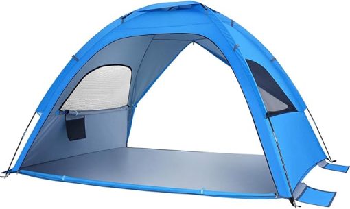 Large Folding Beach Tent Portable Family Sun Shelter for Camping