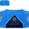 Stainless Steel Semi-Automatic Motorcycle Shelter Outdoor Storage 4