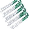 Milisten U-Shaped Floor Nails 50 Pack for Garden Landscape Use 4