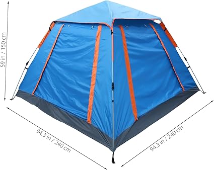 Easy to Carry Camping Tent for Family Trips Oxford Material 2 Easy to Carry Camping Tent for Family Trips Oxford Material - Image 2