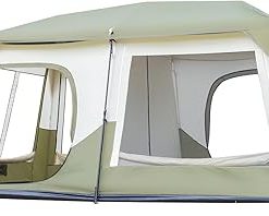 Spacious Multi Room Camping Tent for Family Water Resistant 168″ x 120″ 2