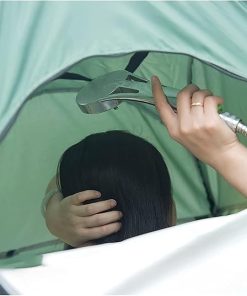 Portable Pop-Up Camping Toilet Tent for Privacy and Outdoor Shower 2
