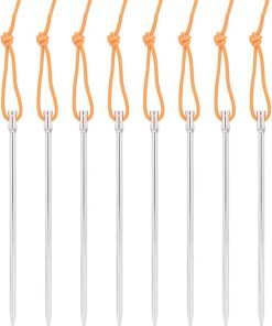 Alloy Ground Anchors Tent Pegs for Outdoor Camping and Accessories