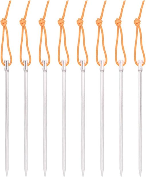 Alloy Ground Anchors Tent Pegs for Outdoor Camping and Accessories
