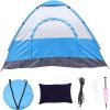 Outdoor Privacy Tent for Showering and Changing Easy Setup Blue White 4