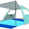 Gorich Beach Tent Canopy Easy Setup 3-6 Person UV Protection 10x9ft 4
