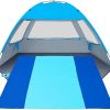 Gorich Beach Tent Sun Shelter UPF50 Plus for 4-5 People Sandproof Blanket