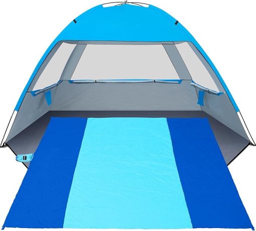 Gorich Beach Tent Sun Shelter with UV Protection for 6-7 People
