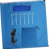 JCSD 6-Person Camping Tent Easy Assembly Comfortable Design Blue Green 4