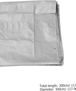 Kisangel Heavy Duty Shade Cloth Tarpaulin Cover for Outdoor Use 2