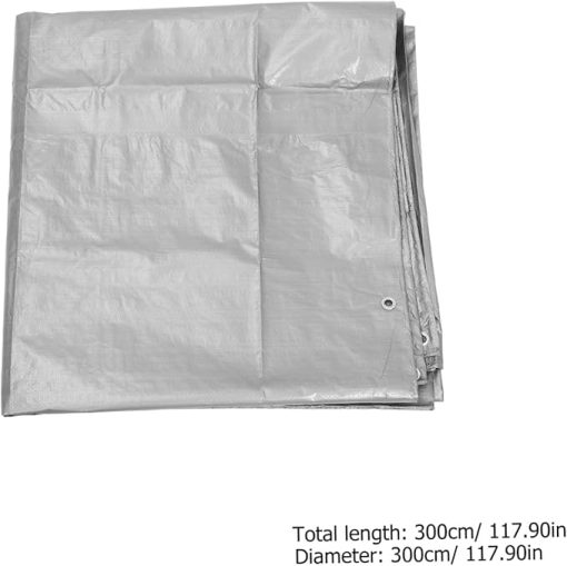 Kisangel Heavy Duty Shade Cloth Tarpaulin Cover for Outdoor Use - Image 2