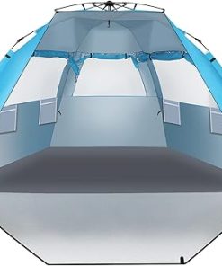 Family Camping Tent Easy Setup Waterproof and Windproof for Comfort 2