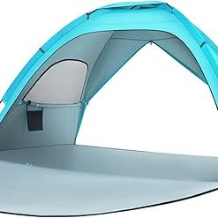 BESPORTBLE 190T Polyester Family Tent Double Door Portable Beach Tent