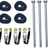 Professional U-Shaped Landscape Pegs for Gardening and Lawn Care 3