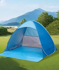 Portable Beach Tent with Rain Fly for Camping and Fishing 2